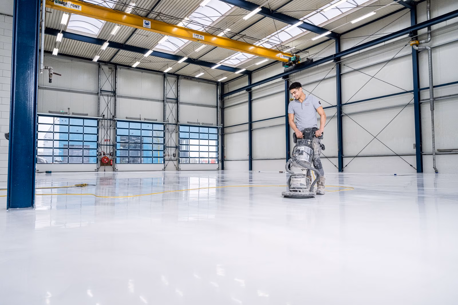 vloer schuren epoxy