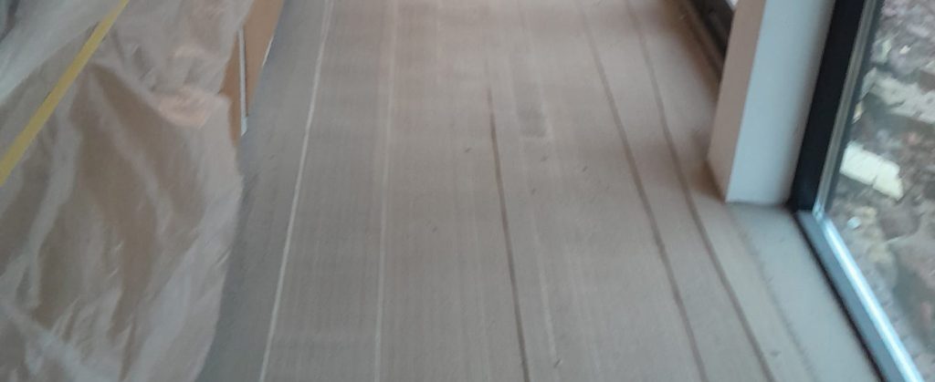 Renovati betonvloer woning Waverveen