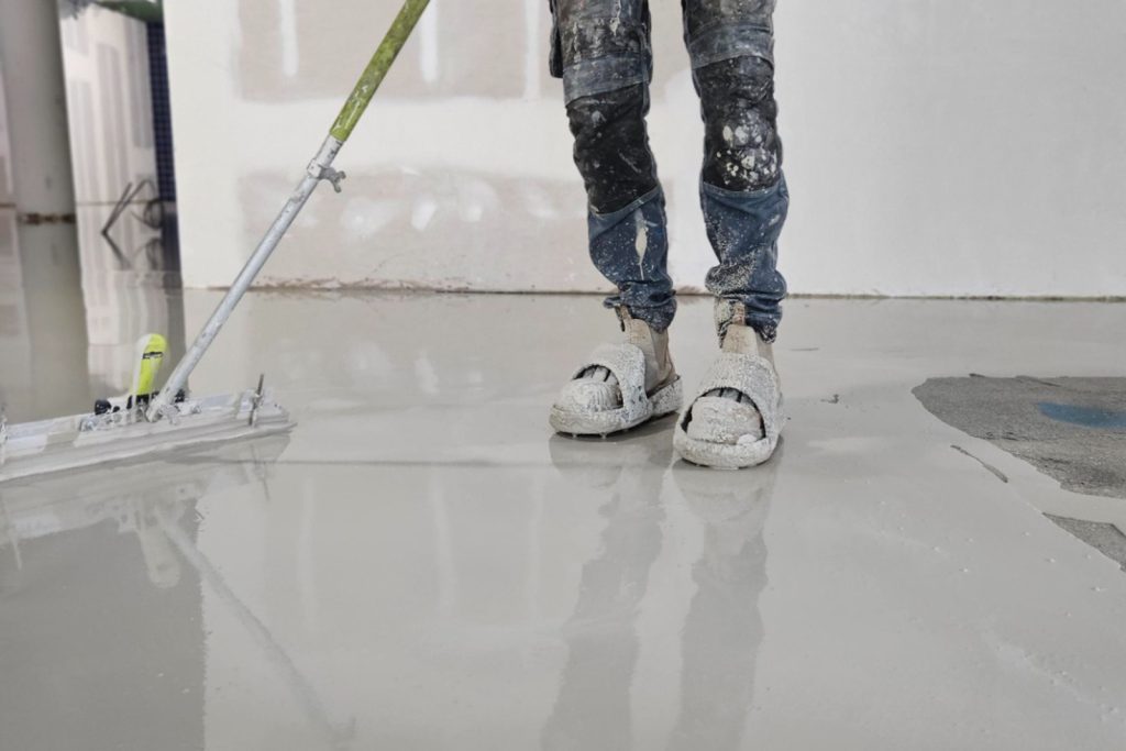Reparatie betonvloer Heineken
